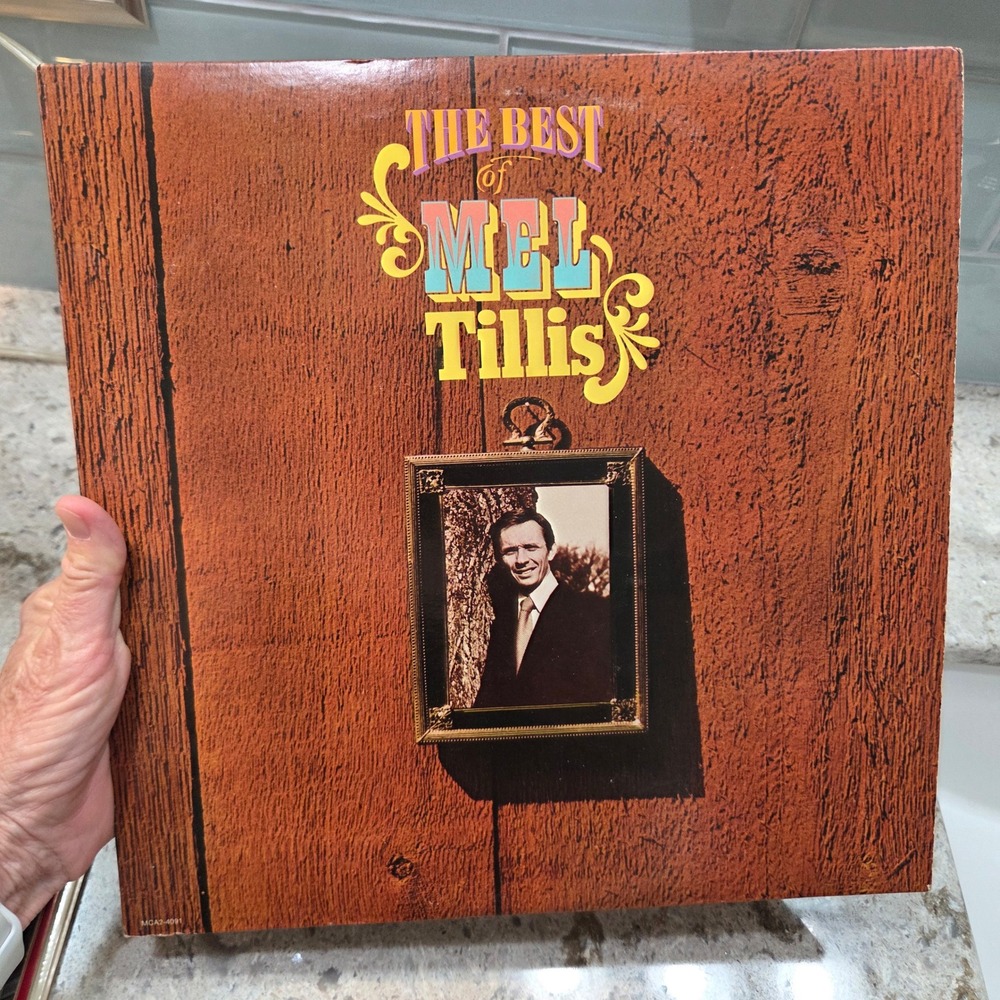 The Best of Mel‎ Tillis Vinyl LP 2 Record Set MCA2-4091 Country 1975 Gatefold